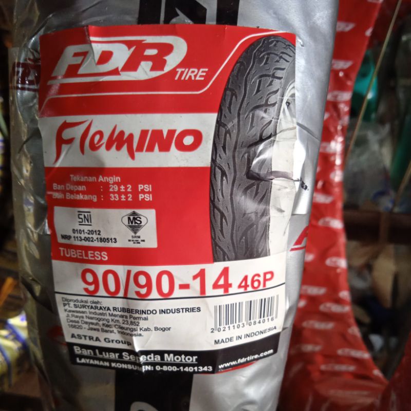 90/90-14 Flemino tubeless