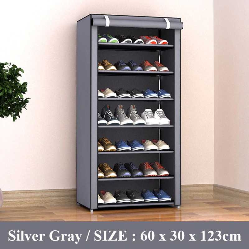 BKZ Rak Sepatu Sandal Multilayer Shoe Rack Cloth Storage