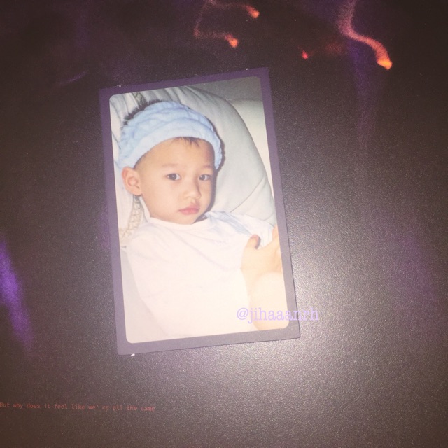 Hyunjin Childhood Photocard