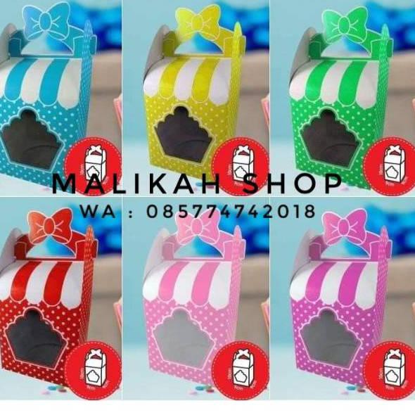 

➯NAR 12 Pcs Dus Cupcake Pita / Box Muffin / Kotak Cupcake Pita ❄ ➯