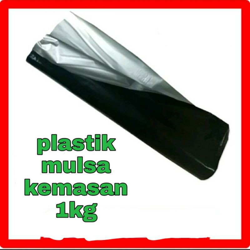 PLASTIK HITAM PERAK - PLASTIK BEDENGAN LEBAR 160 CM BERAT 1KG