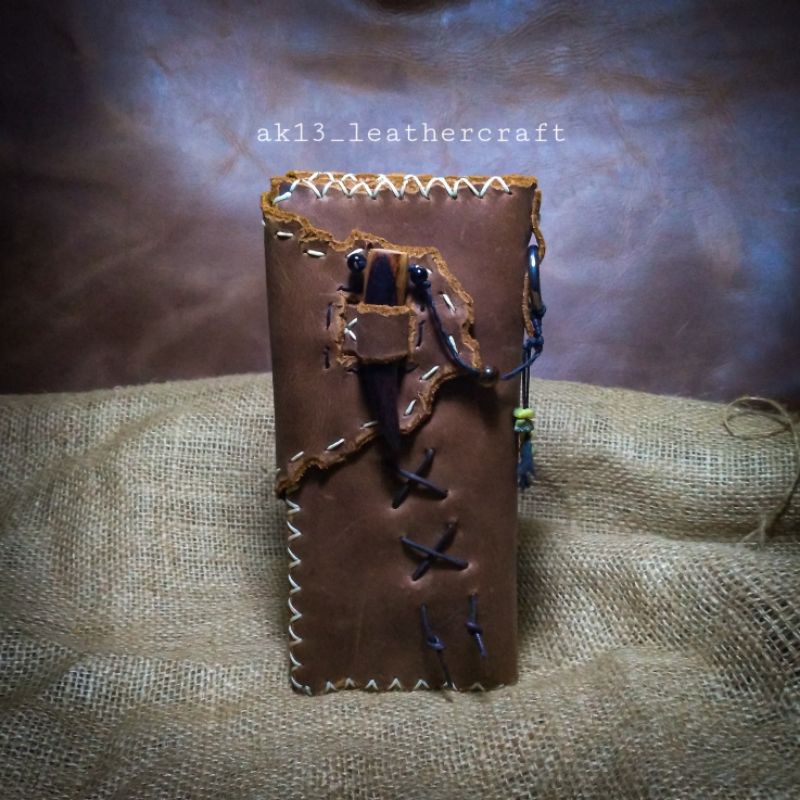 dompet kulit asli,dompet kulit kerbau,dompet kulit handmade ak13_leathercraft.