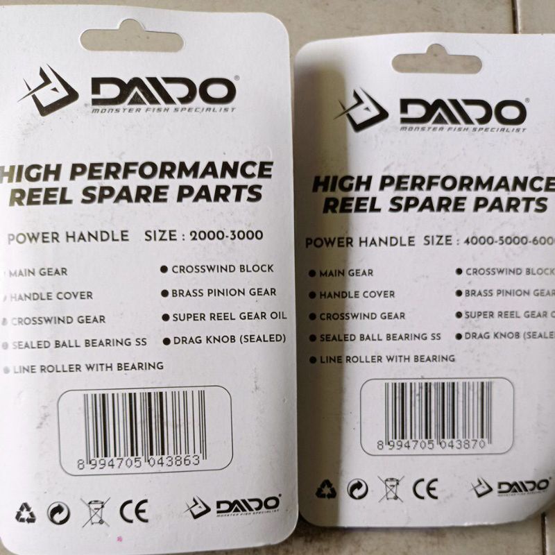 spare parts daido power handle