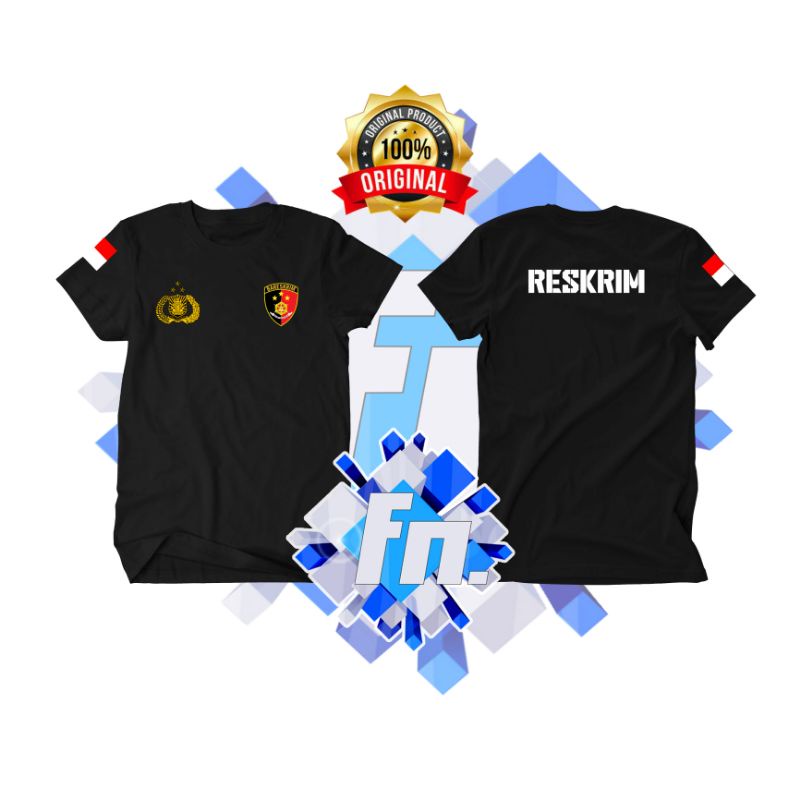 KAOS PENDEK POLISI RESKRIM BARESKRIM POLRI