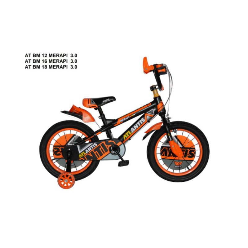 Sepeda BMX 16 inch Merk Atlantis Merapi