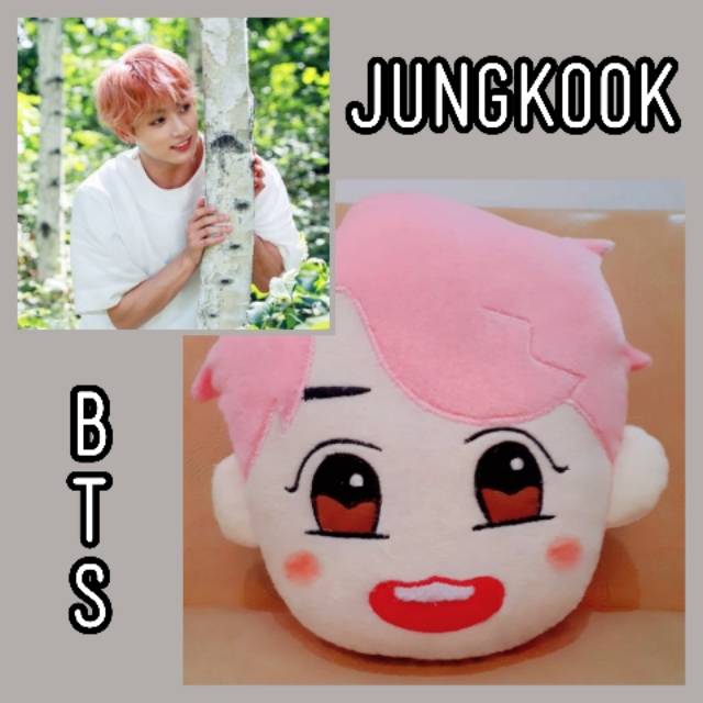 Bantal boneka kpop BTS Jungkook
