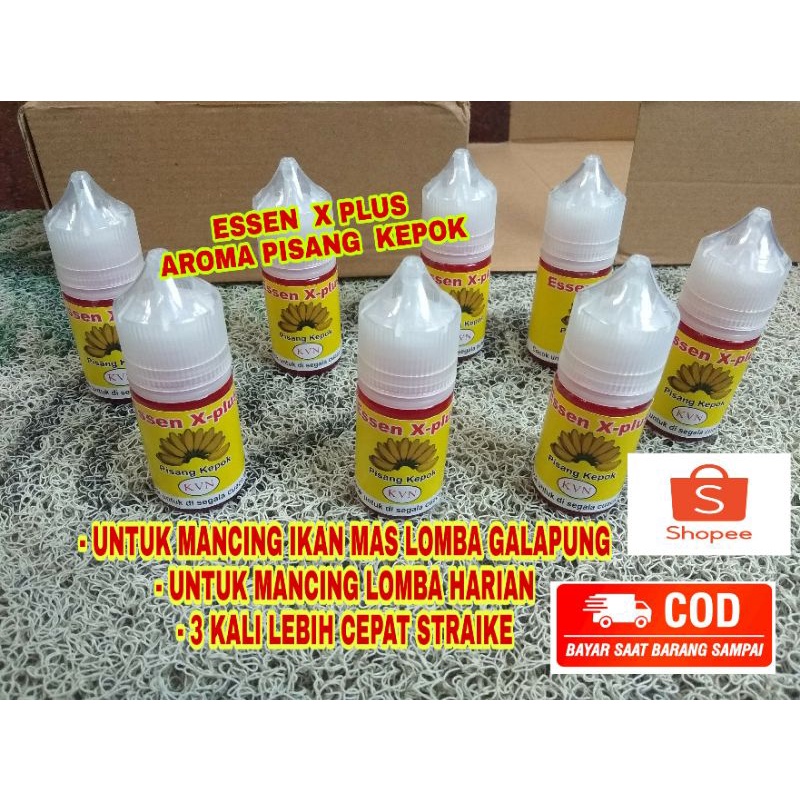 Umpan Pancing ESSEN X PLUS - ikan Mas Paling Gacor ,Aroma Pisang Kepok