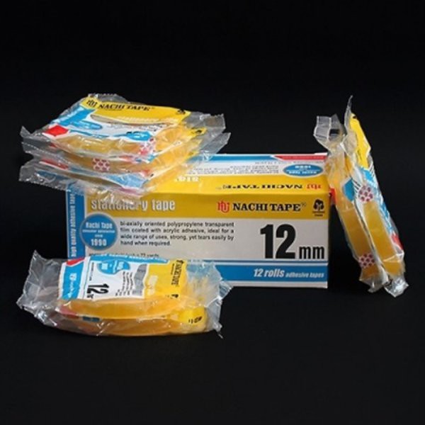 

Isolasi Tape Nachi Dus 12 mm x 72 yard