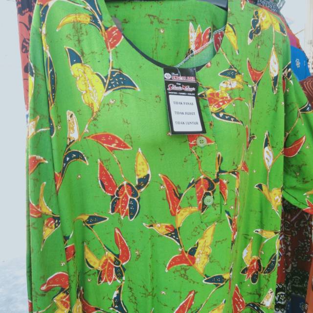 Daster kencana ungu jumbo panjang