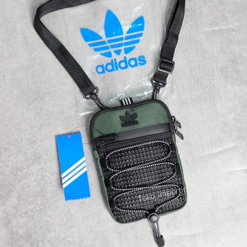 Slingbag Adidas Mini / Tas Selempang Pria Kualitas Import Mirror ORI Unisex