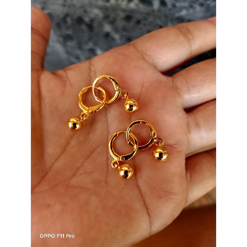 anting bayi titanium