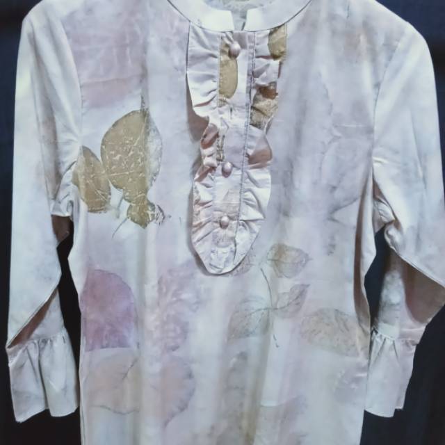 baju tunik ECO print 07