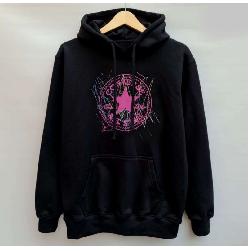 HOODIE CONVERSE SPLATTER | HOODIE CONVERSE BRUSH | JUMPER KEREN