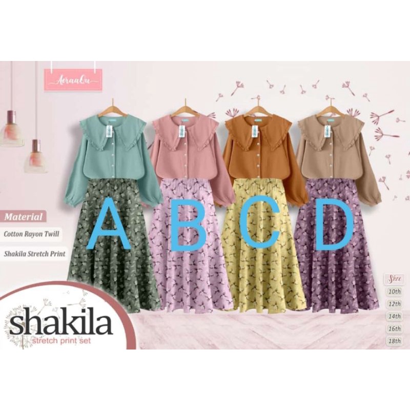 SHAKILA BY AERAAQU/ROK/SET ROK