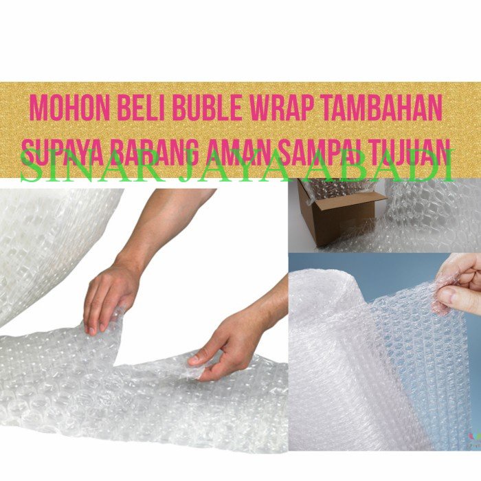 PENAMBAH Buble pengaman barang PAKET