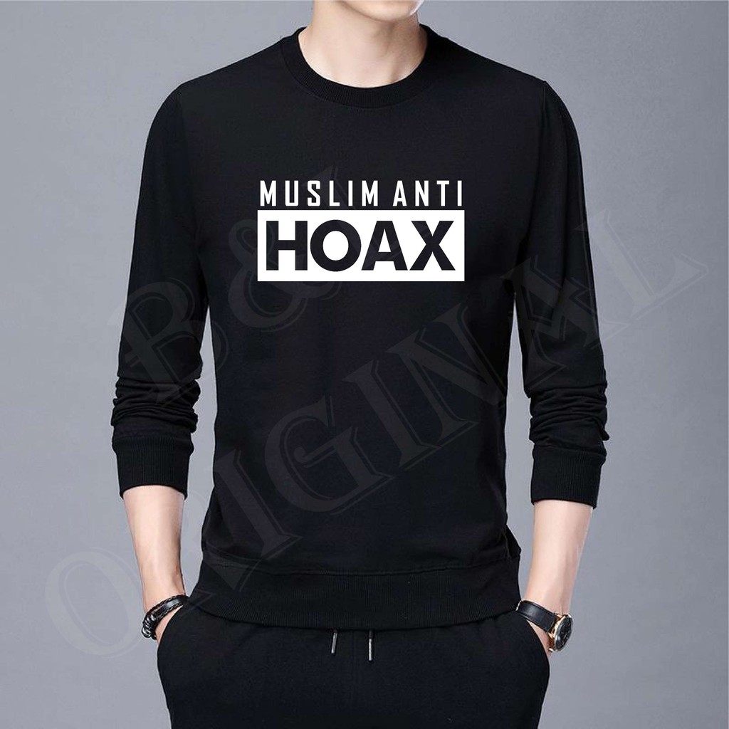 BS/COD/BAJU KAOS PRIA ANTI HOAX M-L-XL DISTRO//GOOD QUALITY