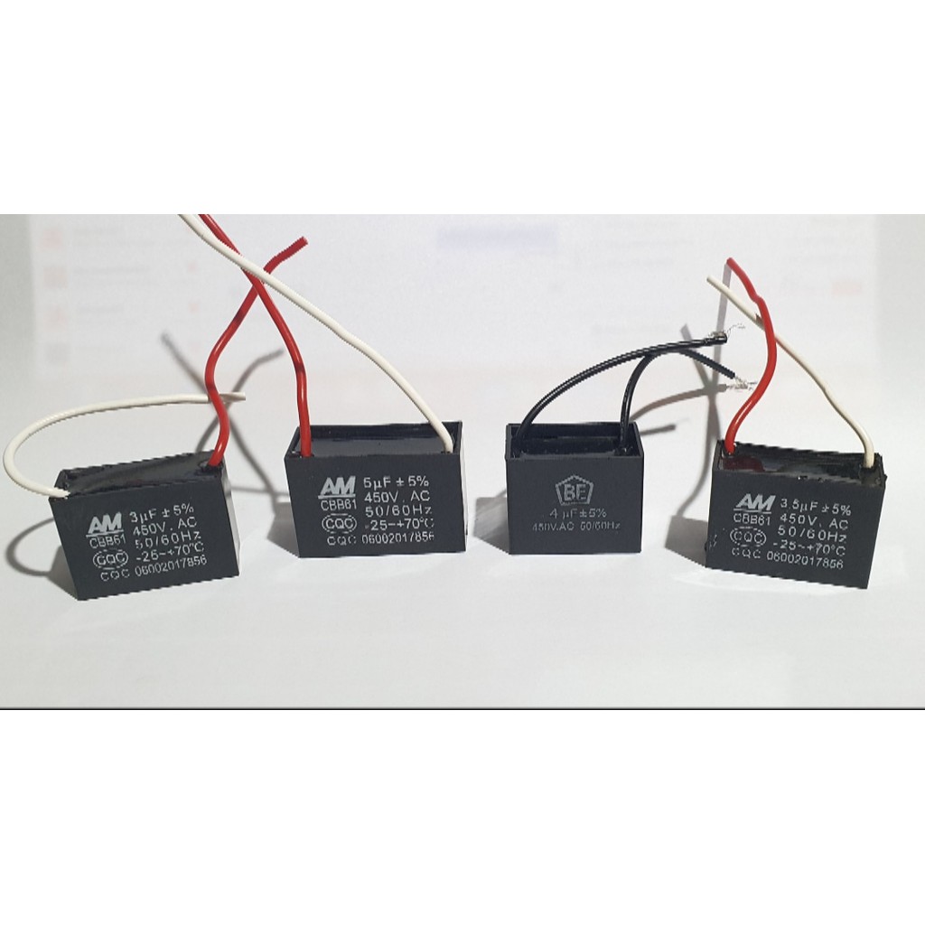 Jual Kapasitor Kipas Angin 3uf 3,5uf 4uf 5uf 6uf Indonesia