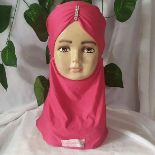 SALE 24900 kerudung jilbab anak / jilbab bayi / jilbab anting pompom / jilbab ninja CUCI GUDANG