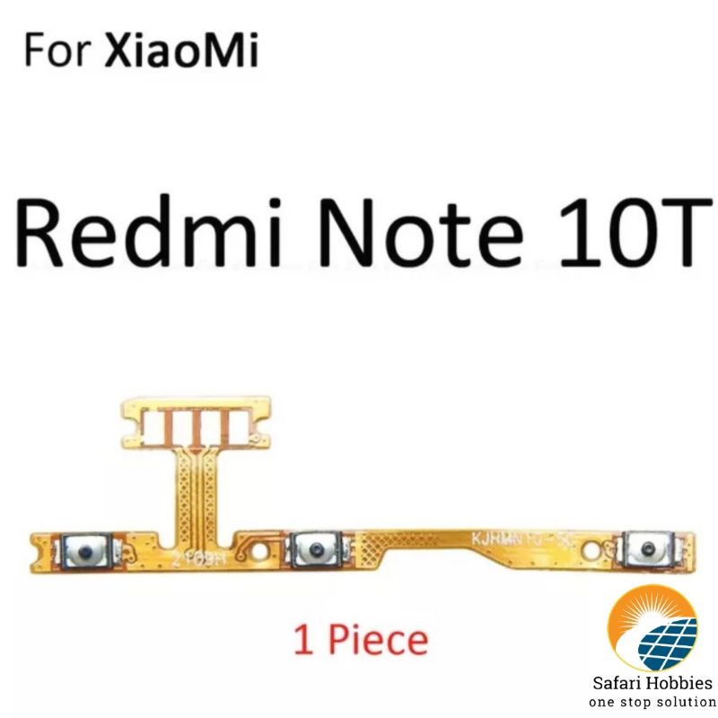 Fleksibel On Off Volume Xiaomi Redmi Note 10 (5G) / Redmi Note 10T