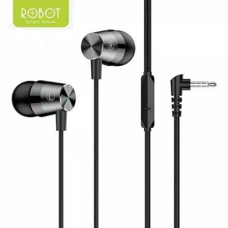 HEADSET ROBOT RE-101S HANDSFREE EARPHONE ROBOT RE101S ORIGINAL