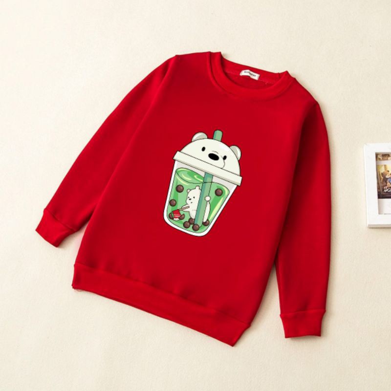 PAKAIAN ANAK - BOBA BEAR - SWEATER ANAK UNISEX - TERLARIS