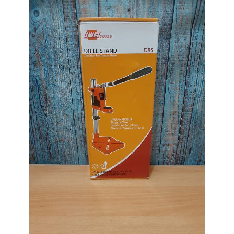 IWA Stand Drill Stand Bor Dudukan Bor Mesin Bor Duduk Pegangan Bor Tangan