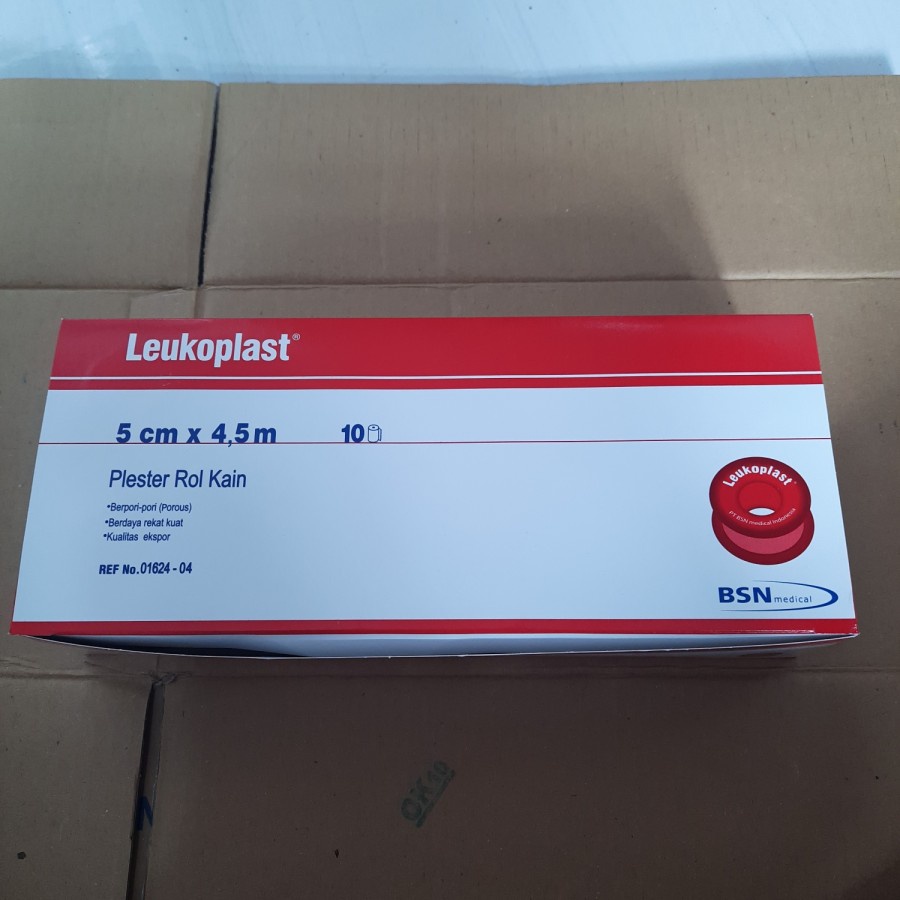 Leukoplast 5cm x 5m BSN / Plaster 5x5 / Plester Roll Kain 5cmx5m