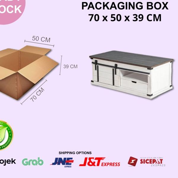 ✶ KARDUS - KARTON - BOX POLOS - 70X50X39 ♡