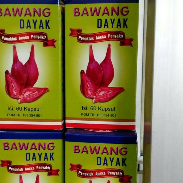 Kapsul Bawang  Dayak, Original - Herbal Kolesterol Asam urat dll