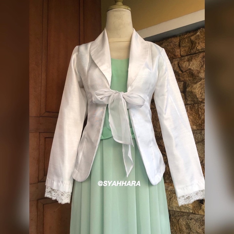 Dress sifon dengan Furing + Blazer