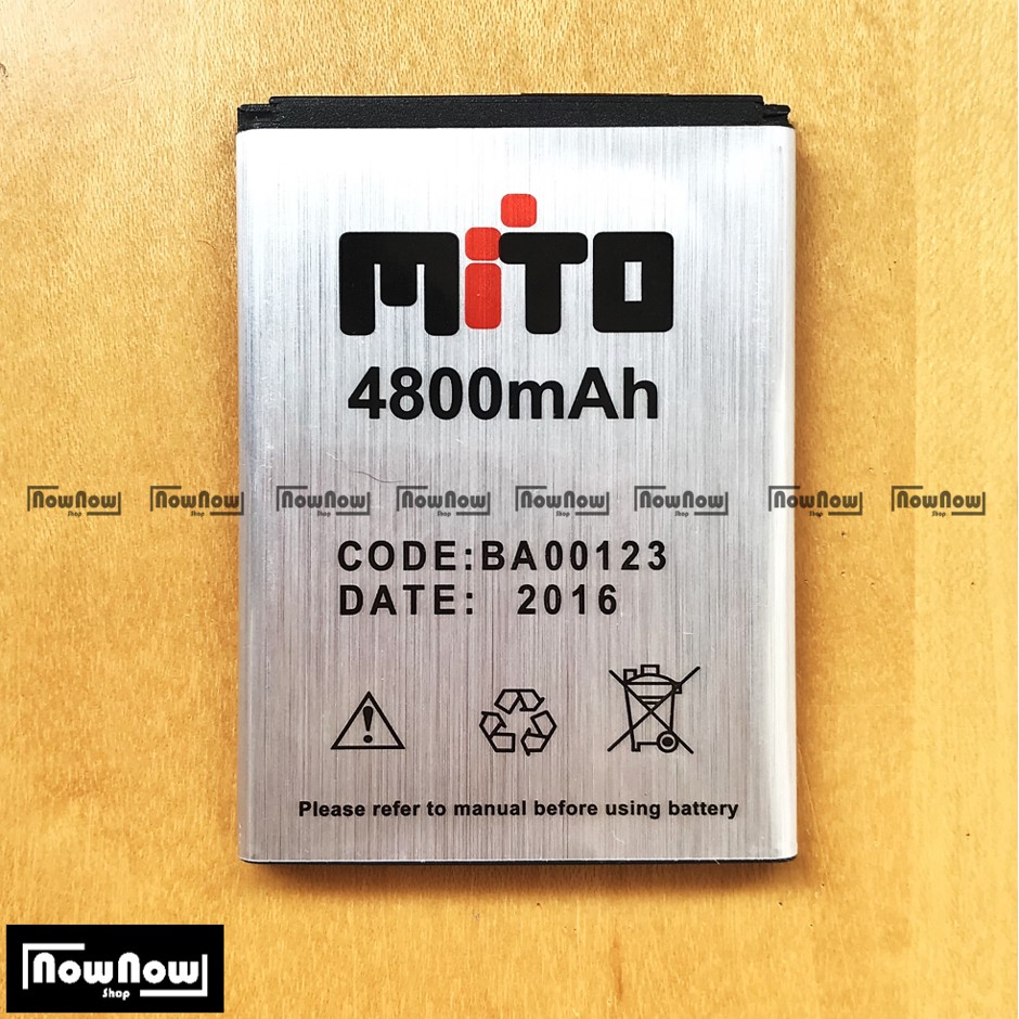 Baterai Mito A82 Plus A900 Fantasy BA-00123 Original Double Power Batre Batrai HP BA000123