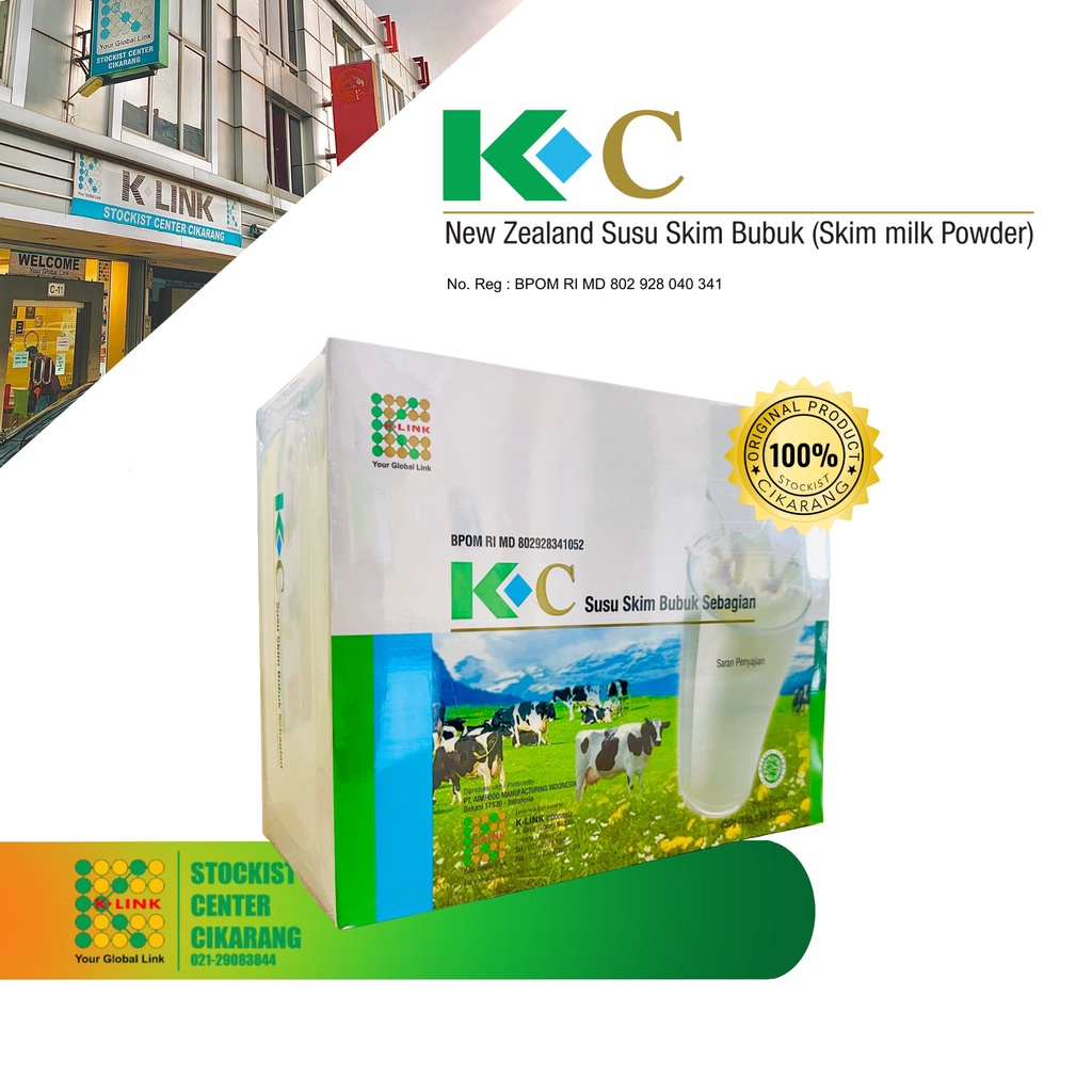 

K-C Susu Skim 30 Sachet Original K-Link
