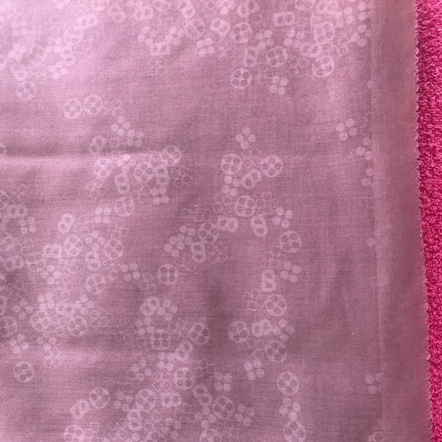 Monogram scramble mauve