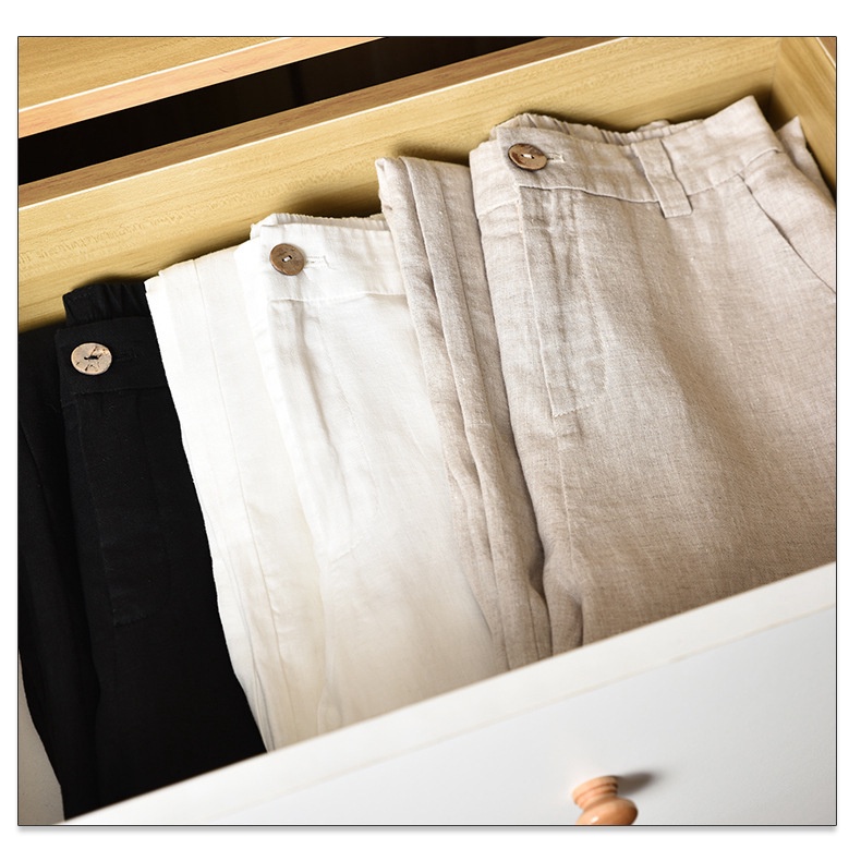 CELANA KULOT HIGHWAIST PREMIUM COTTON LINEN