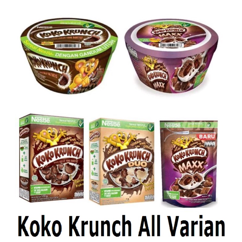 

Koko Krunch Sereal All Varian - Nestle Koko Krunch Cereal