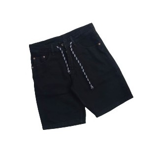 Celana Pendek Jeans Pria Tali 28-33 Polos