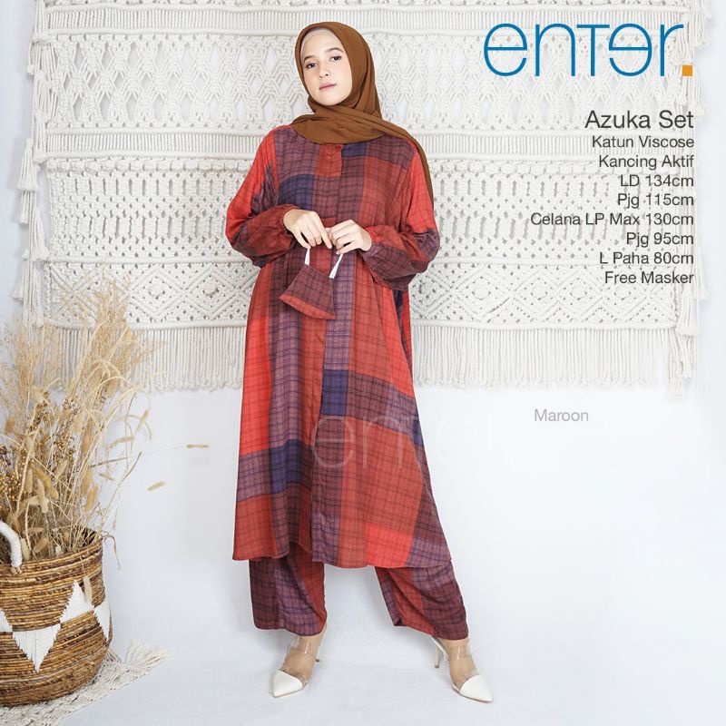 Setcel Setelan Celana Super Jumbo Big Size LD 130 cm Bahan Monalisa 4L 5L Busui