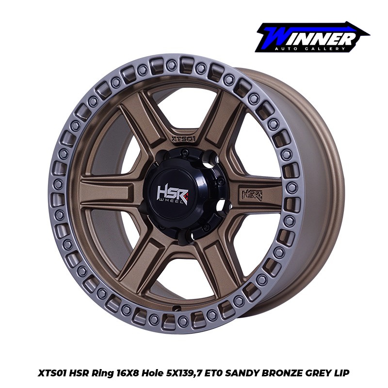 VELG HSR R16 MODEL OFFROAD MOBIL FEROZA TAFT JIMNY KATANA DLL