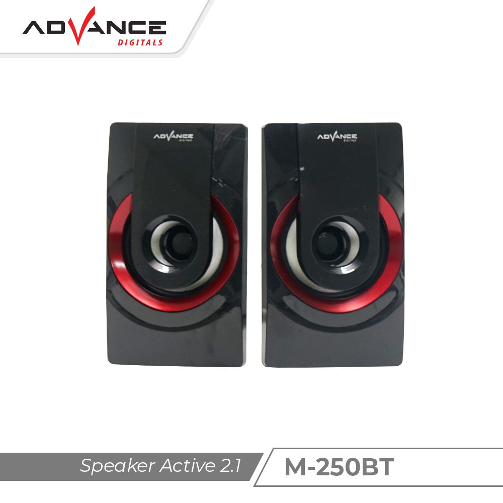 Advance Digitals M250BT Speaker Aktif 2.1 Bluetooth Multimedia Subwoofer | Garansi Resmi Advance Digitals 1 tahun