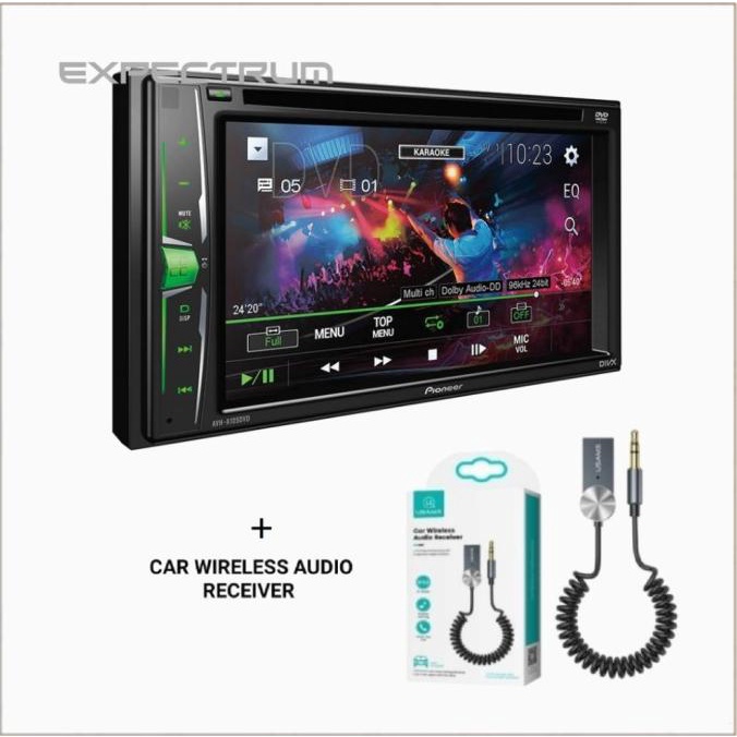 Pioneer AVH-A105 DVD - TV Double DIN Pioneer Avh105 - Headunit Monitor / HEAD UNIT MOBIL