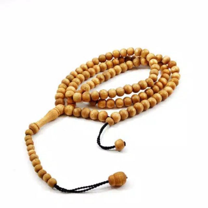Tasbih kayu dewandaru 8 mm 99butir 100%original