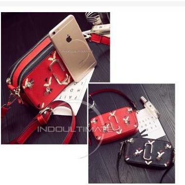 Tas Wanita IMPORT LL-046 Tas Cewek Import Murah / Tas Bahu Mini Korea Branded Tas Selempang Wanita