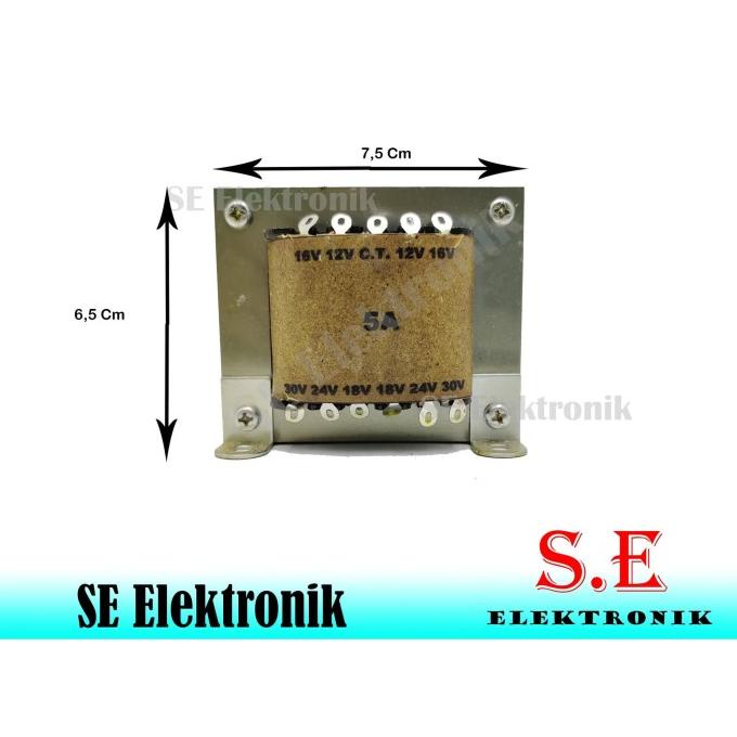 Promo Trafo Adaptor 5 A Ct 30 V / 5A Engkel