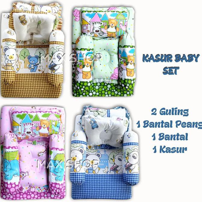Kasur Baby Set / Perlengkapan Tidur Set / Perlengkapan Travelling Bayi