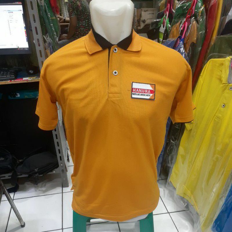 kaos partai hanura kuning kunyit
