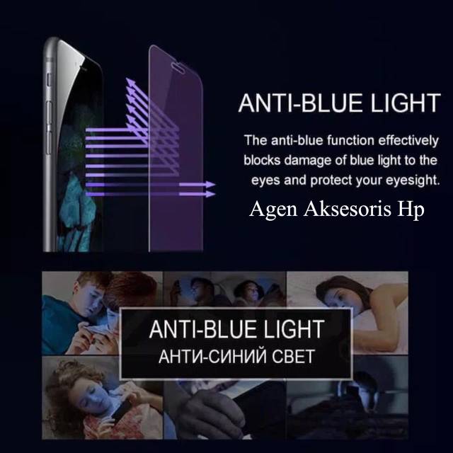 KOREAN Anti Blue Light Tempered Glass Oppo ALL TYPE GROSIR PARTAIAN Eye Protection Glas ANTI RADIASI