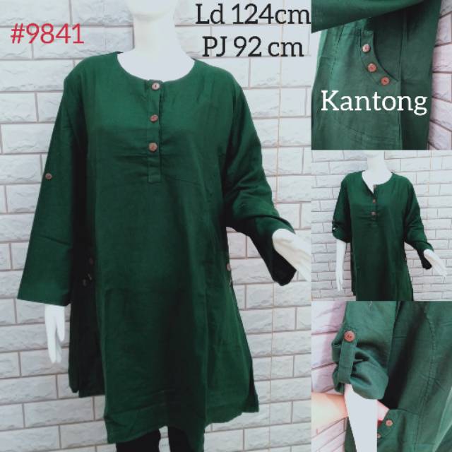 Tunik kyana jumbo xxxl #9841 katun rami