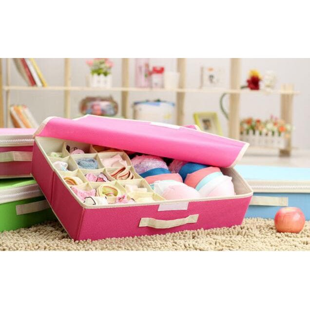 Underwear Storage Box | Tempat Penyimpanan Pakaian Dalam - Ungu