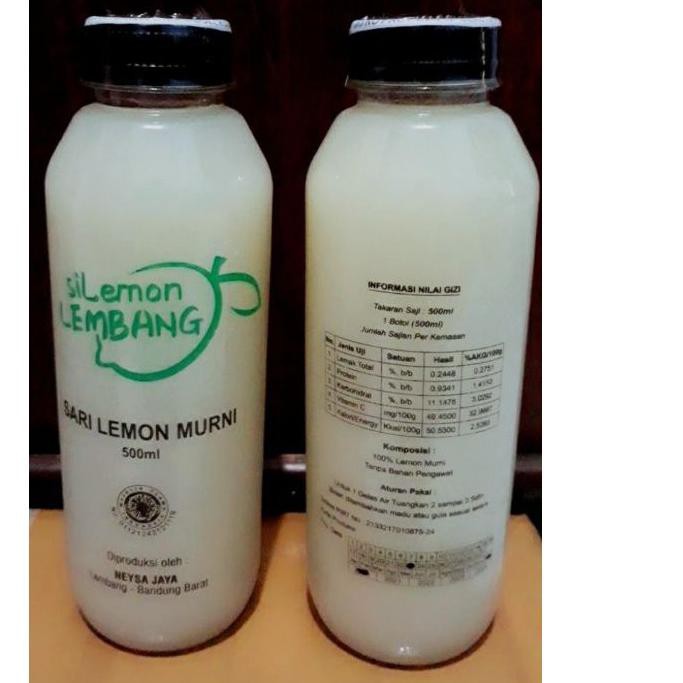 

PROMO BULAN INI!!! [BISA COD] SILEMON LEMBANG 500ML 383