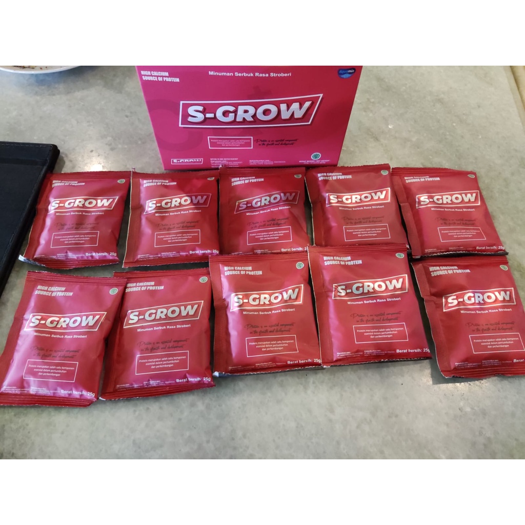 SGROW Susu Peninggi Badan Suplemen Badan Terbaik dan TERPERCAYA